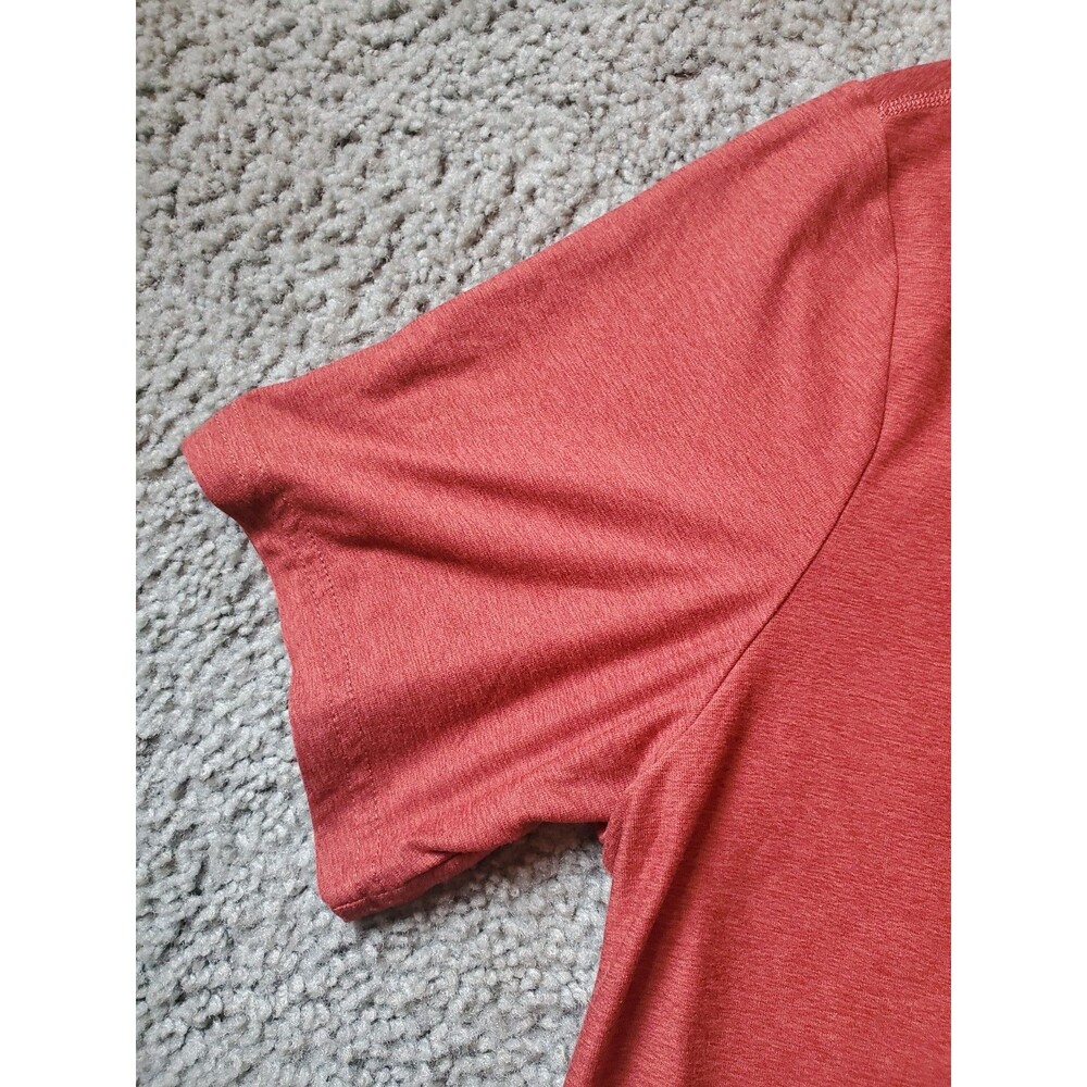 Mens Sketchers Tshirt Super Soft Color Brick Size Meduim - Picture 8 of 16